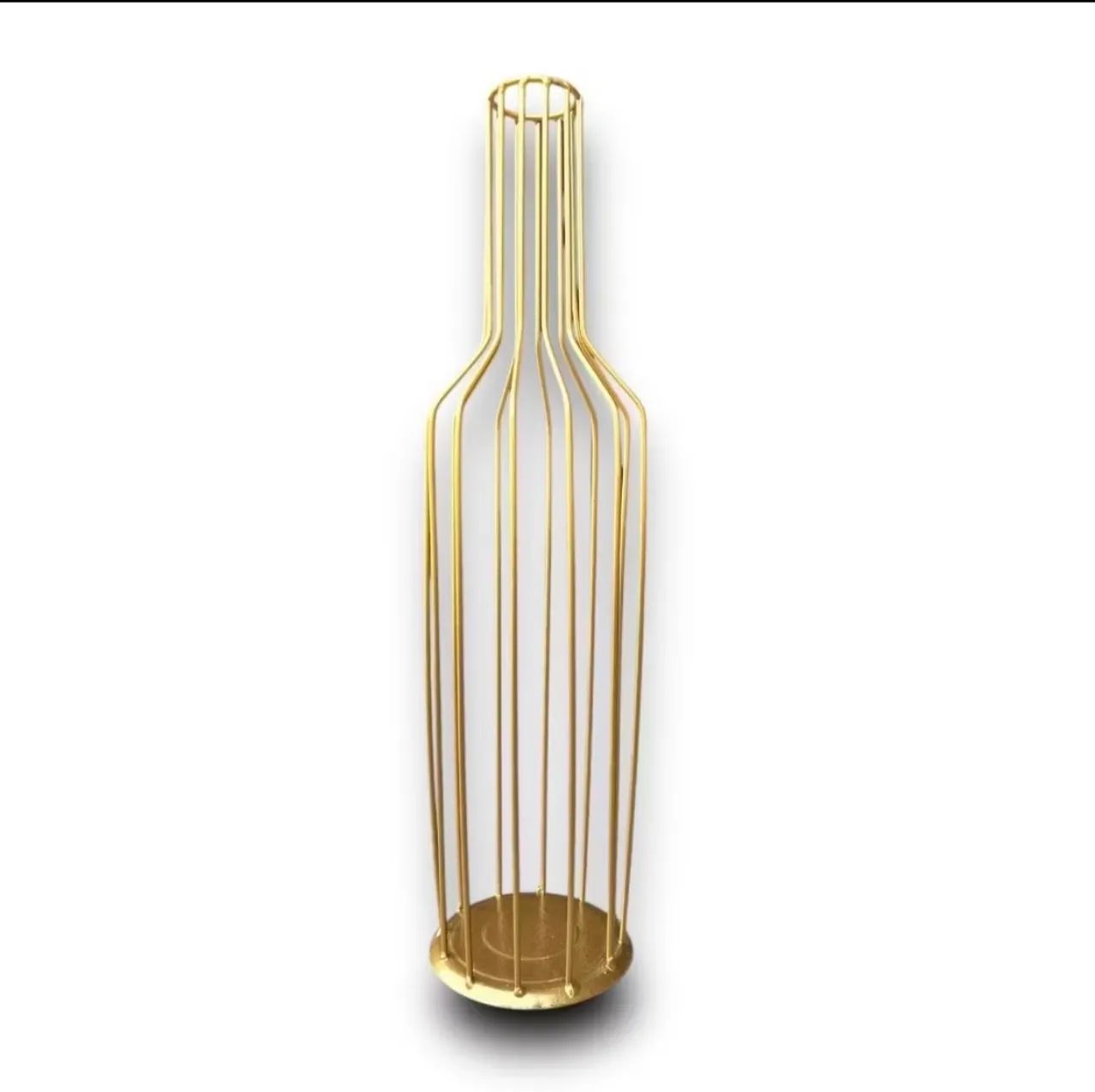 Vaso Aramado Dourado - Foto 2