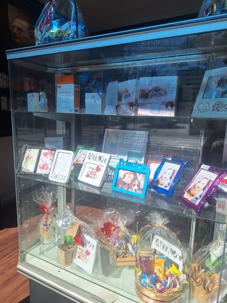 Vitrine de vidro (abaixo do preço)