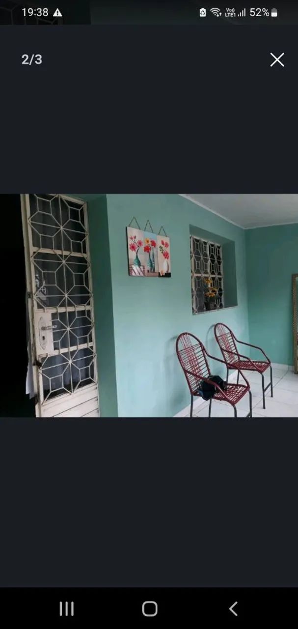 Vendo 4 cadeiras 