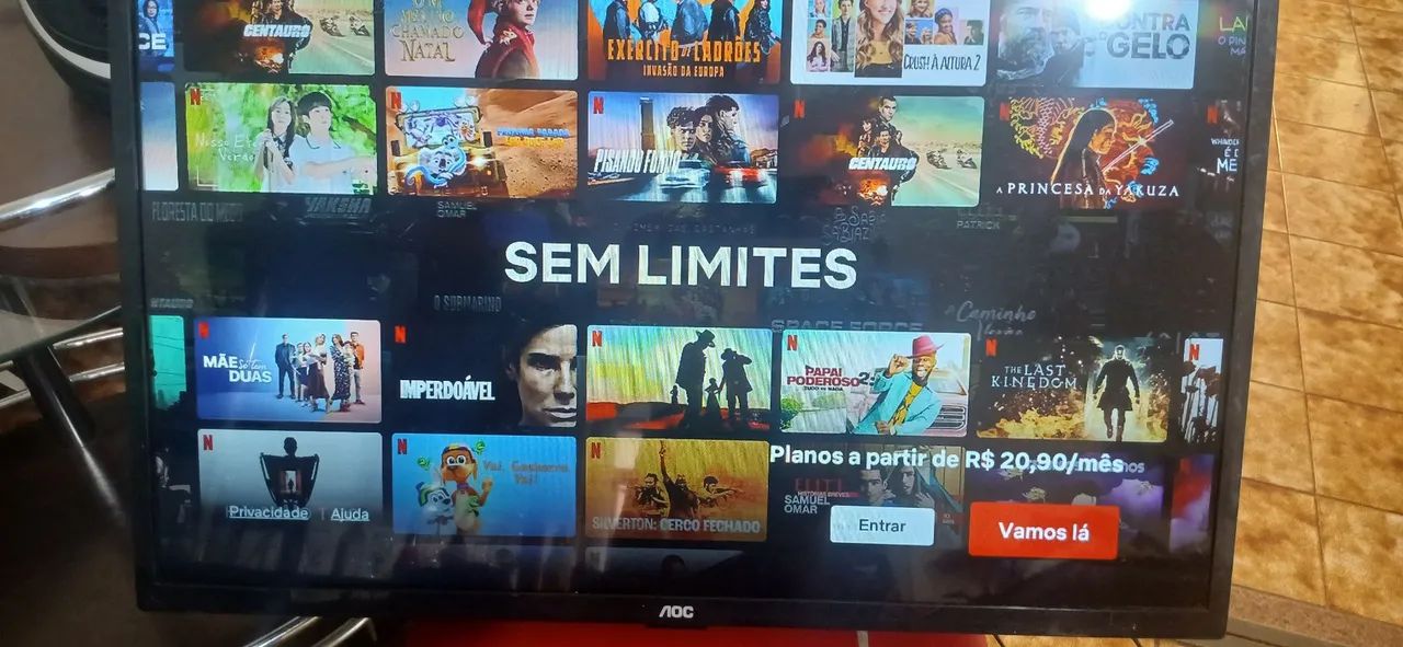 Smart TV 43 polegadas aoc 