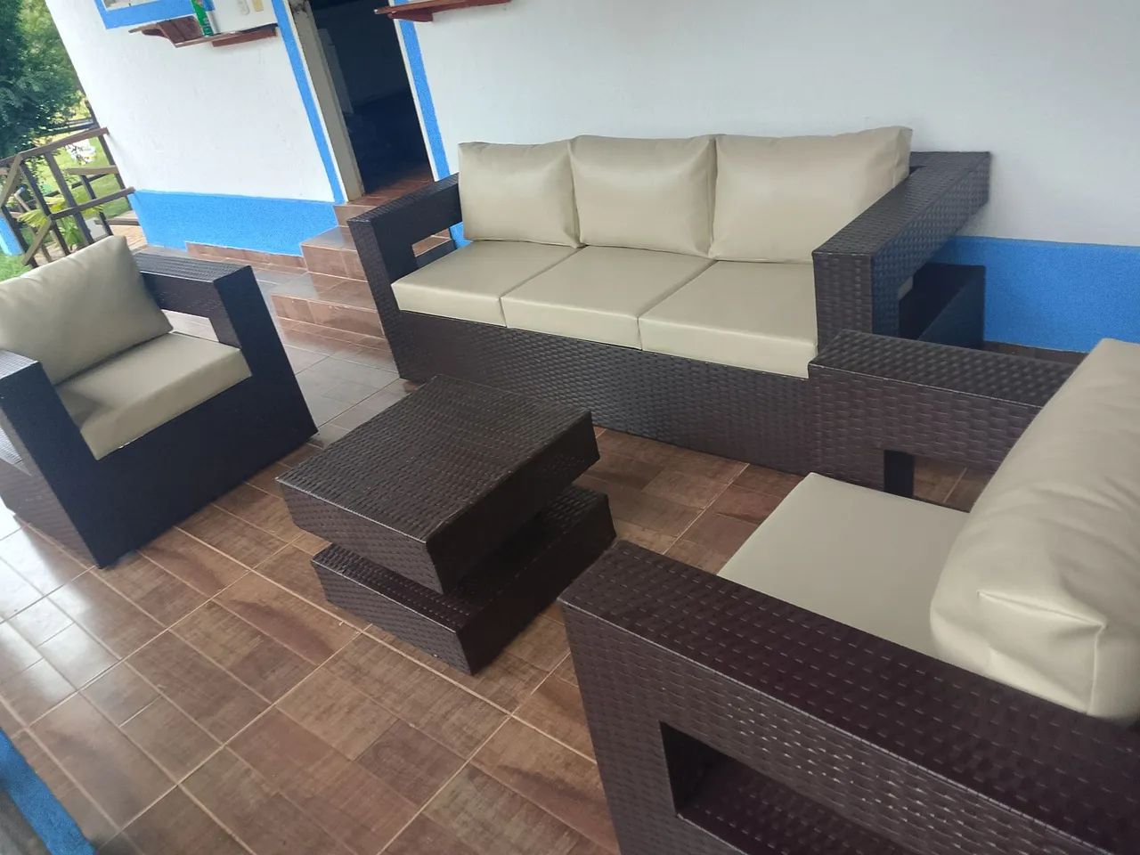 conjunto de sofá para área externa  - Foto 3