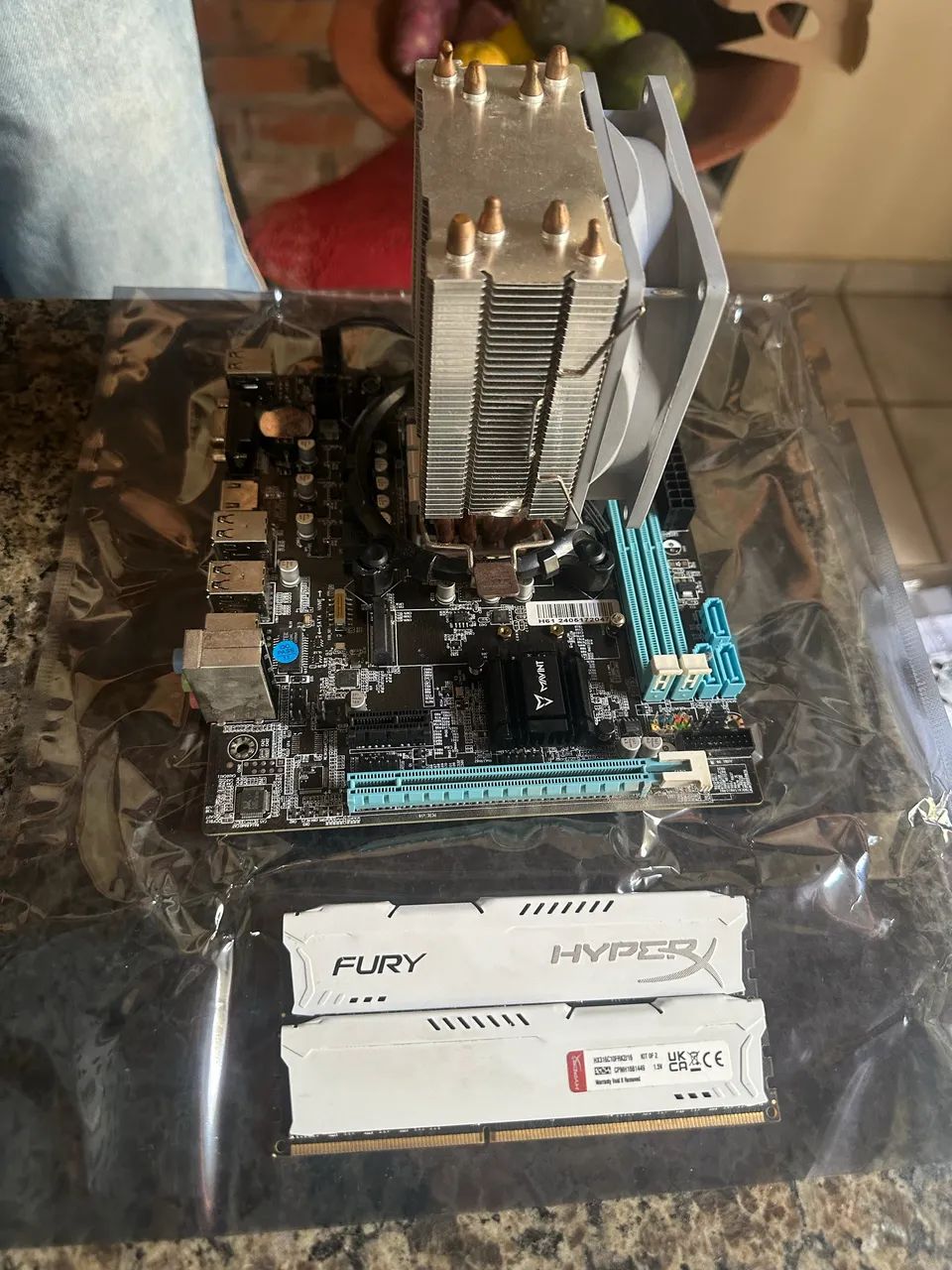 Kit intel I5 + 2 memoria ram