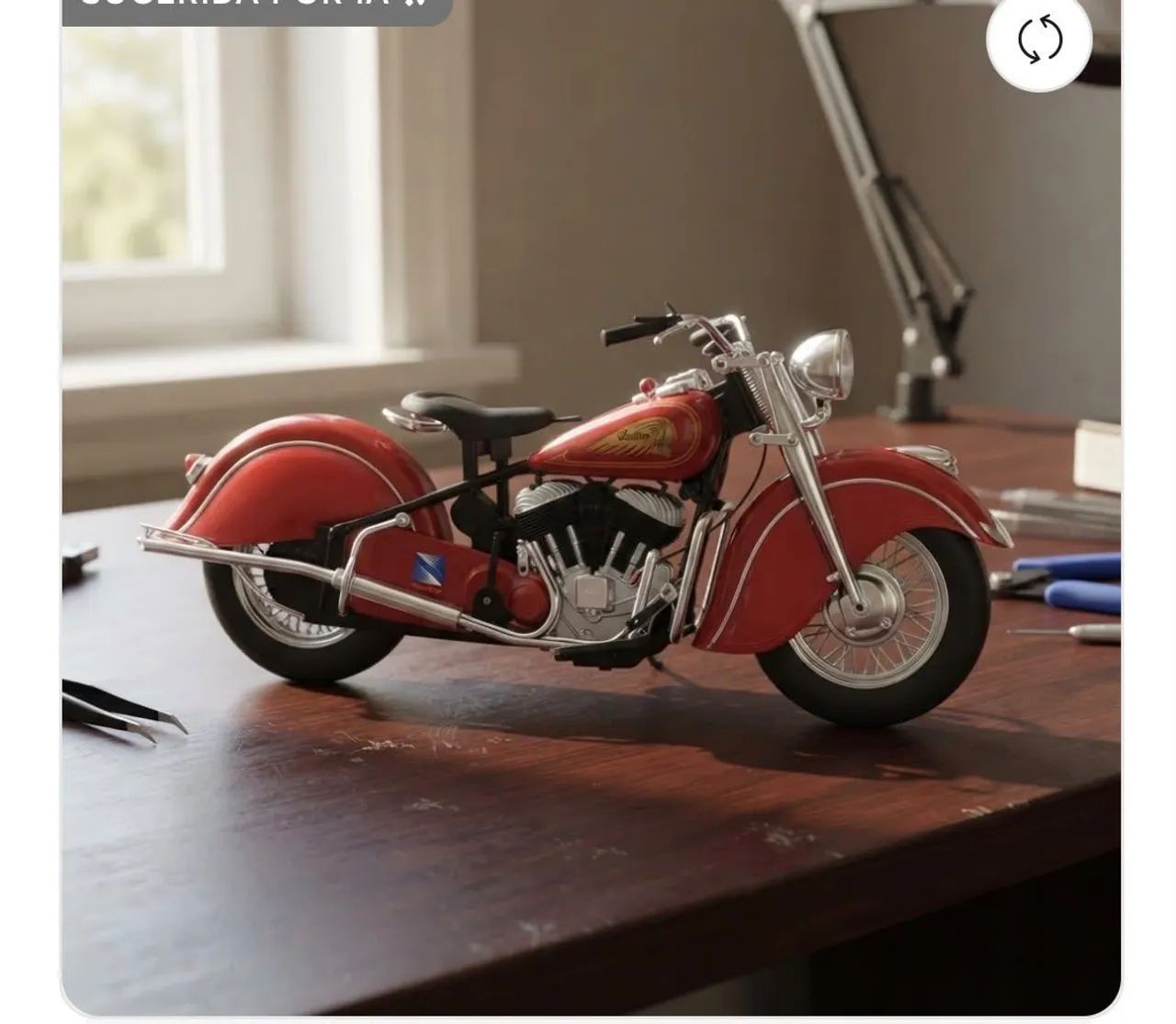 Moto indian 1948 - Foto 2