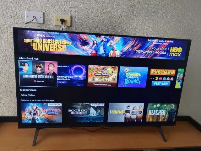 Smart TV LG 50" 4K UT801C + Controle Magic - Praticamente Nova - Foto 3