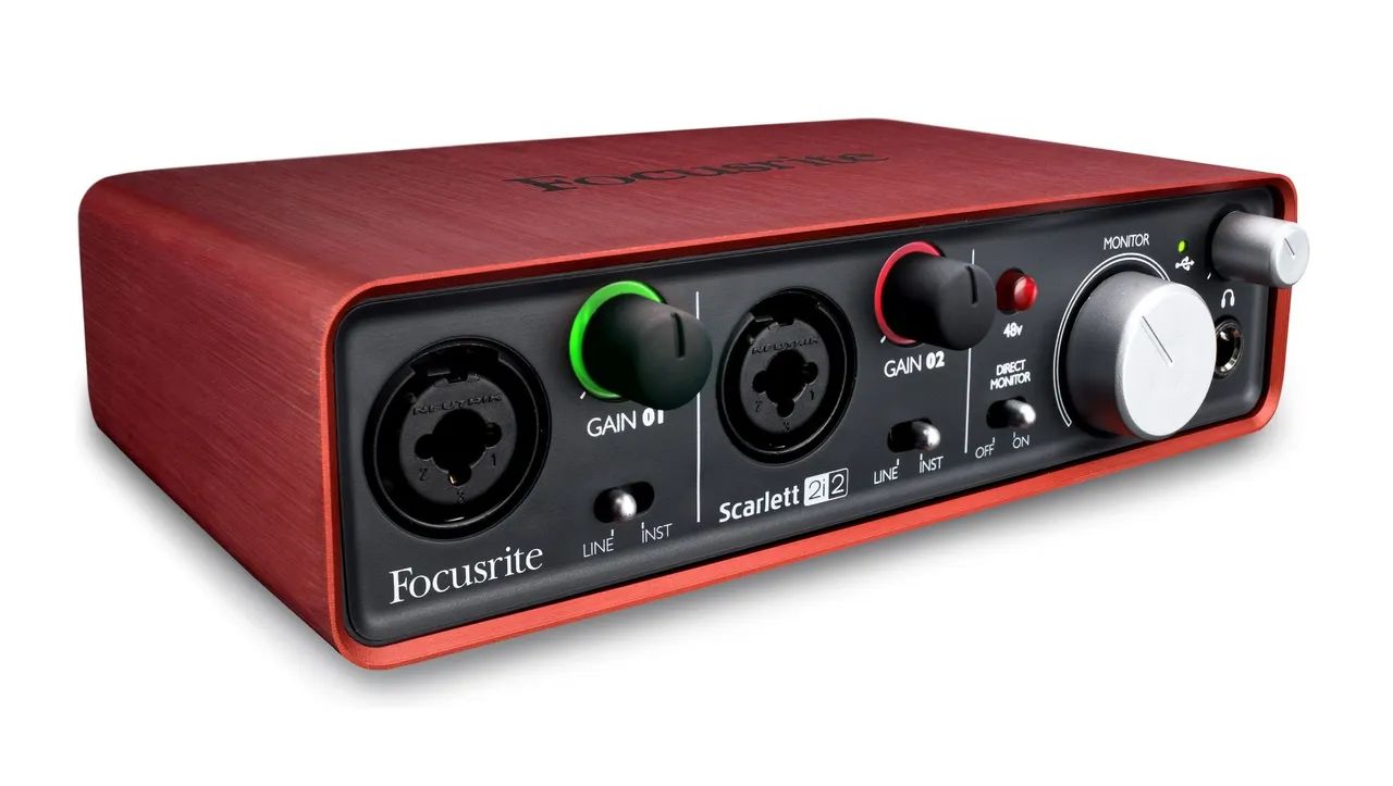Interface focusrite 2i2  - Foto 2