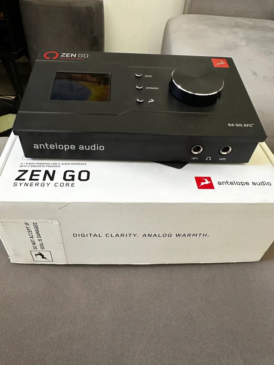 Interface de Áudio Antelope Zen Go Sinergy Core  - Foto 2