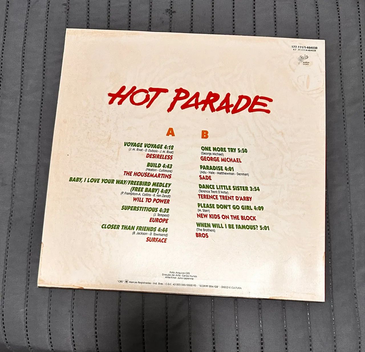 Vendo LP HOT PARADE - Foto 2