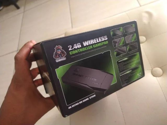 Gamestick com 2 controles sem fio - Foto 4