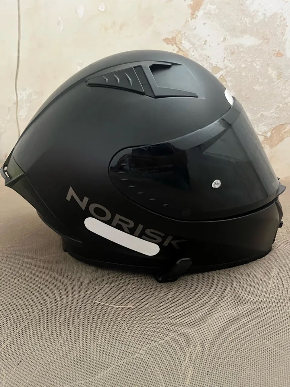 Capacete Norisk Preto Fosco - Foto 2