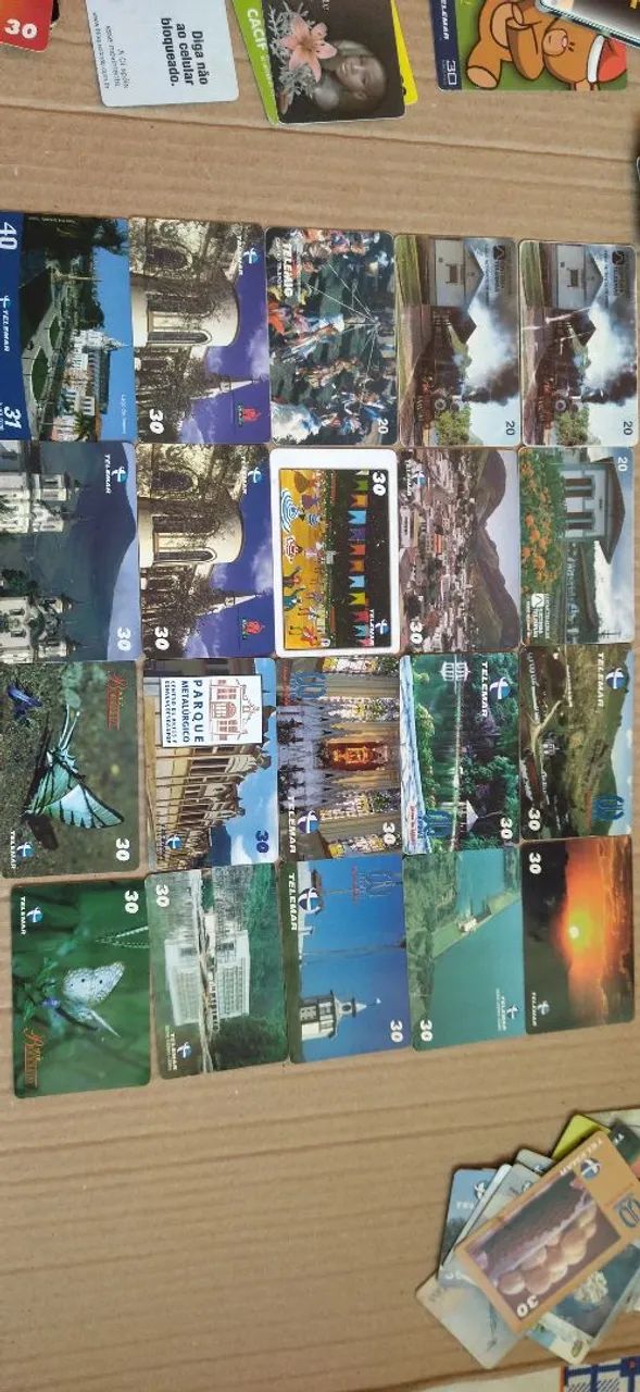 Cartões telefônicos  - Foto 5
