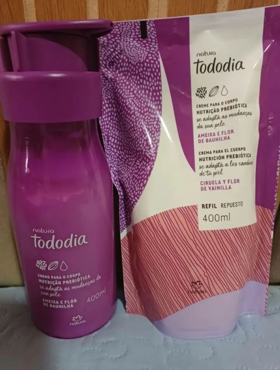 Kit Natura Tododia Ameixa e Flor de Baunilha - Foto 3