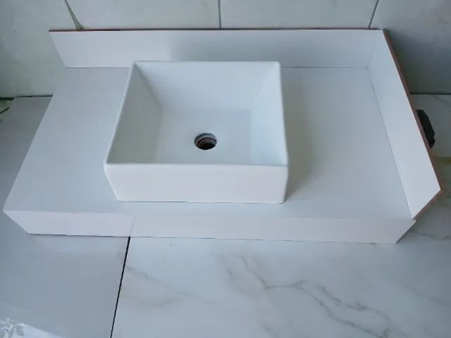 White sink 75x40