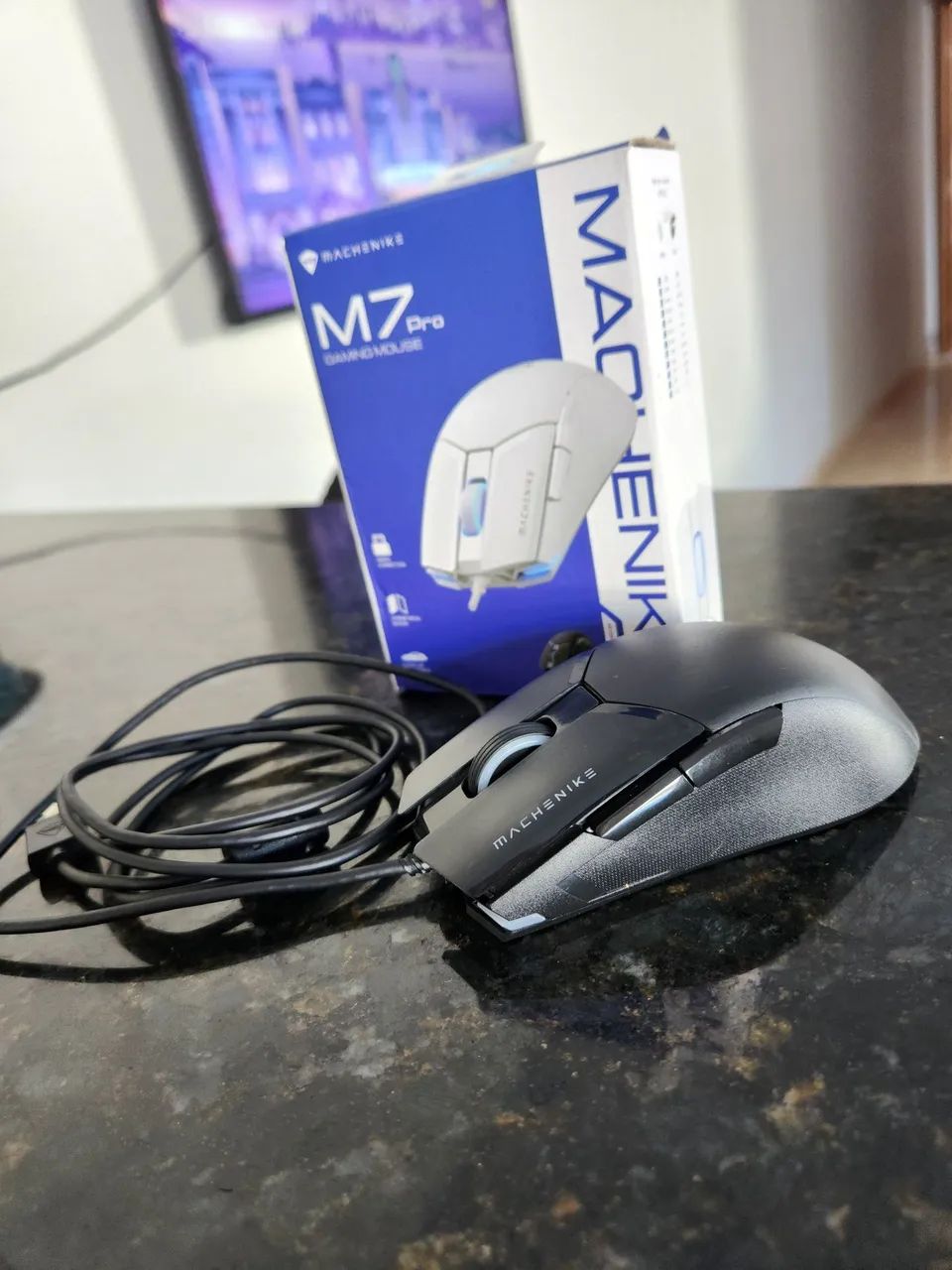 Mouse M7 pro machenike seminovo aceito propostas!