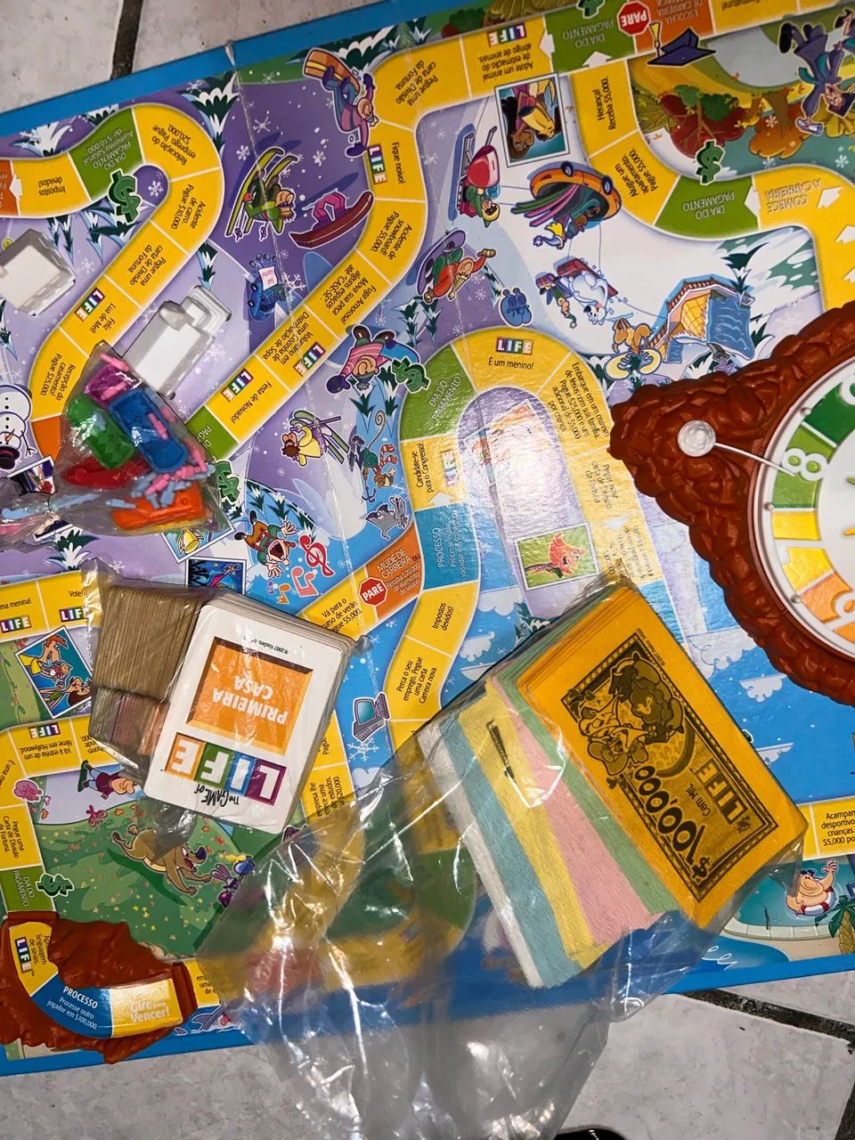 Jogo da vida com casas físicas - Foto 4