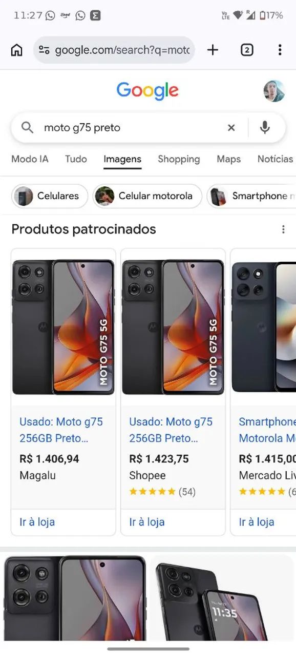 Vendo celular Motorola g75 - Foto 3