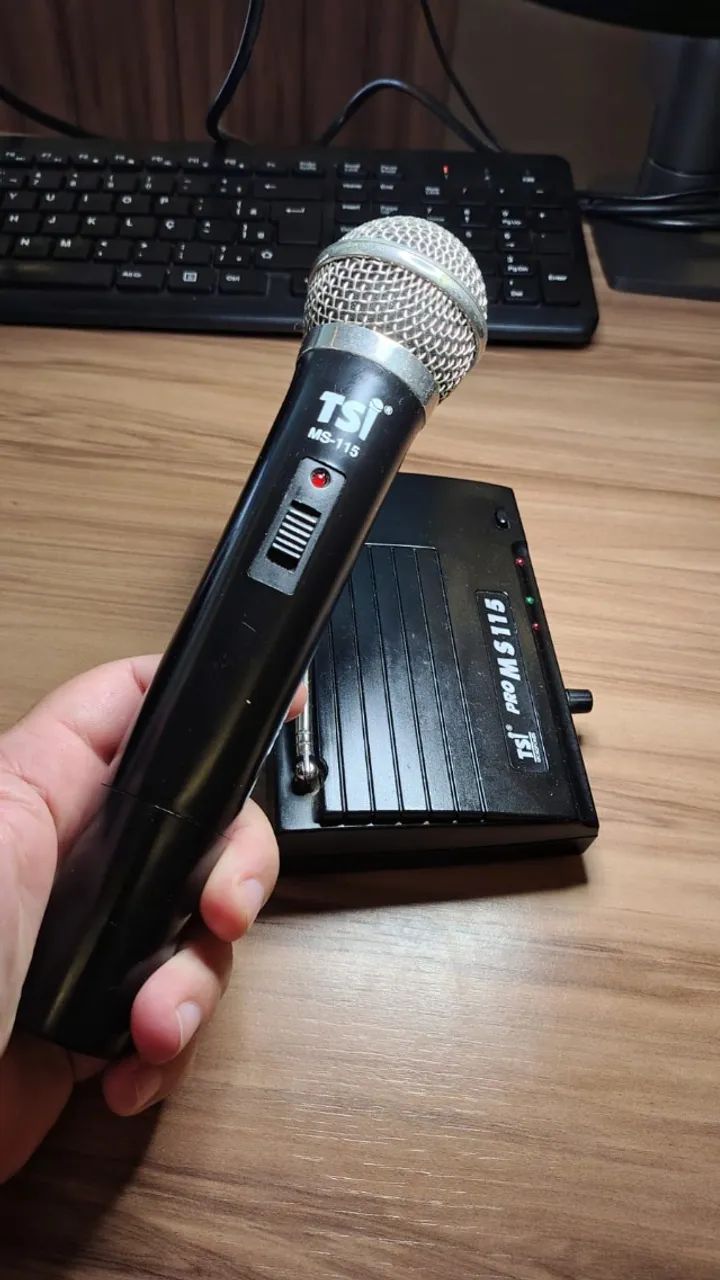 Microfone sem fio TSI MS115 - Foto 5