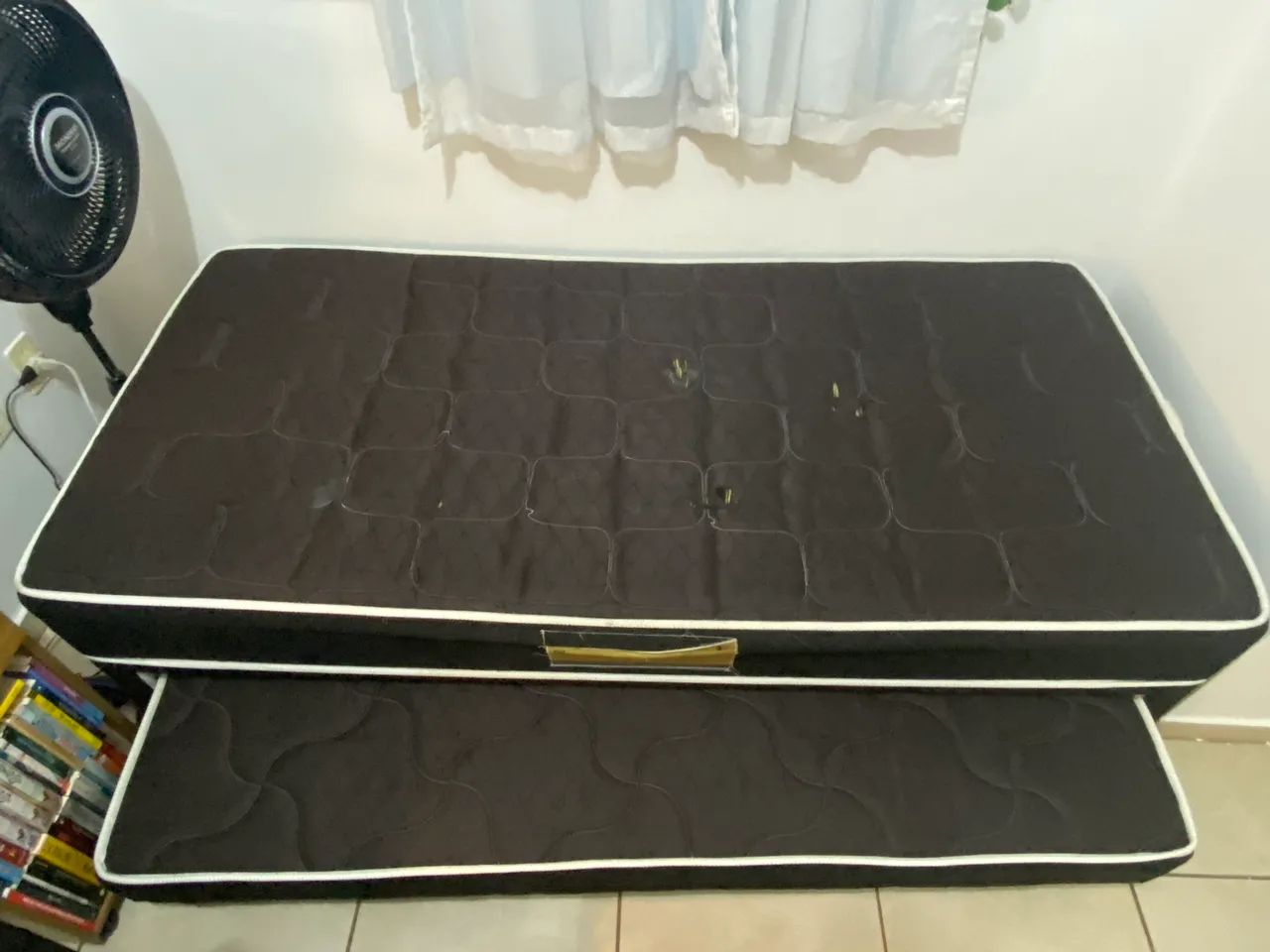 Cama solteirão com auxiliar  - Foto 3