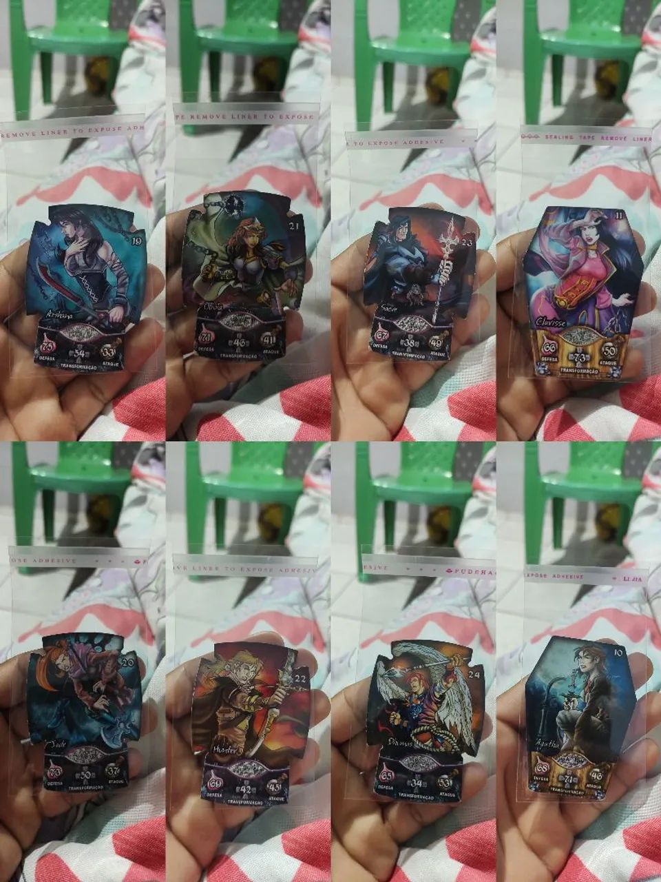 44 Cartas Coleção Vampiros da Elma Chips Originais! - Foto 3