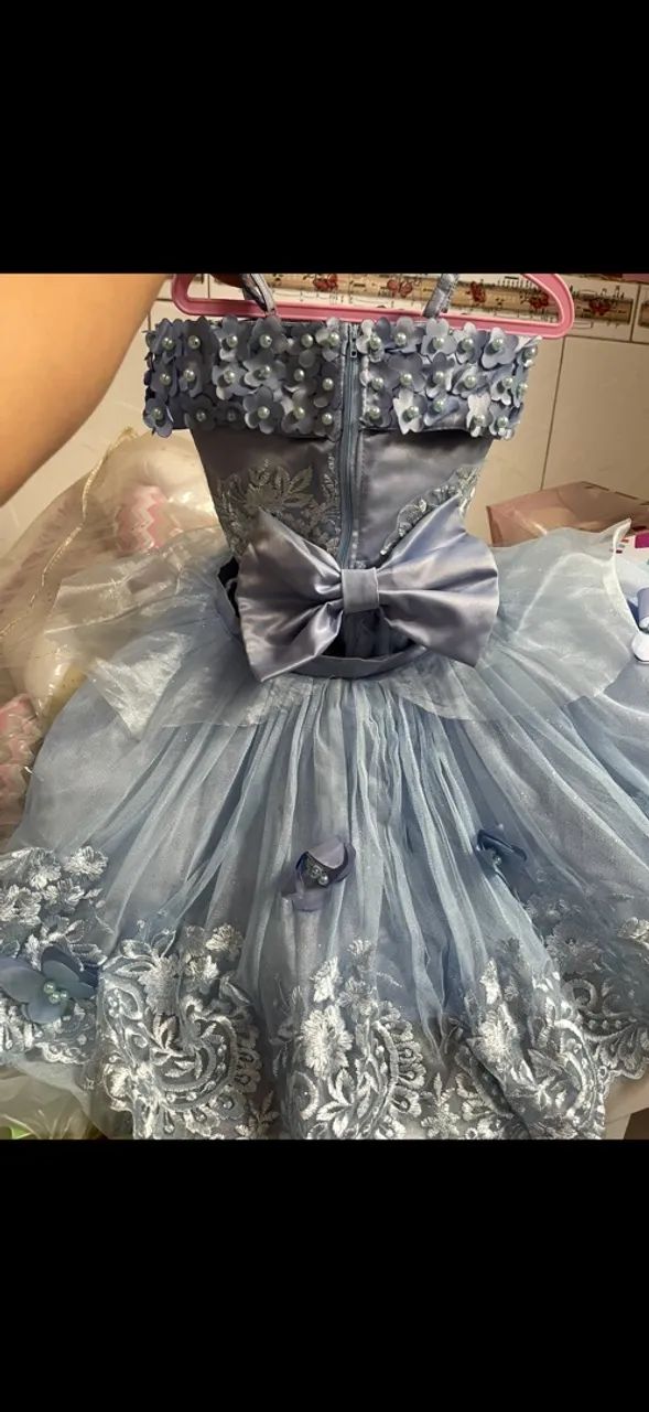 Vestido de luxo Cinderela - Foto 3
