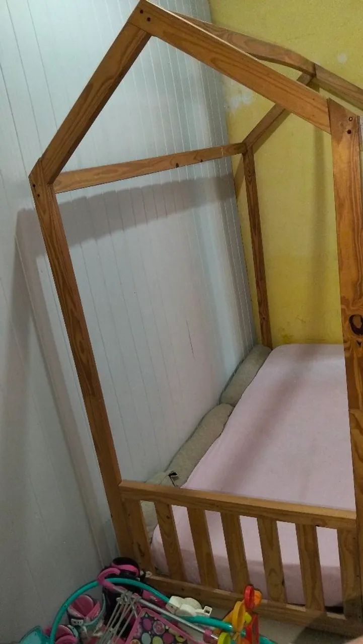 Cama infantil estilo casinha  - Foto 4