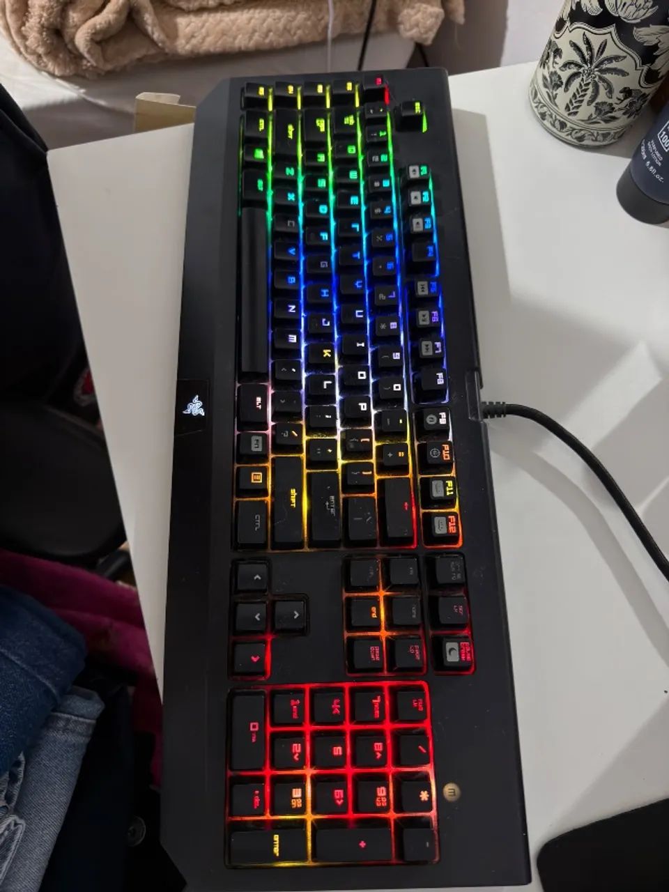 teclado razer blackwidow chroma - Foto 4