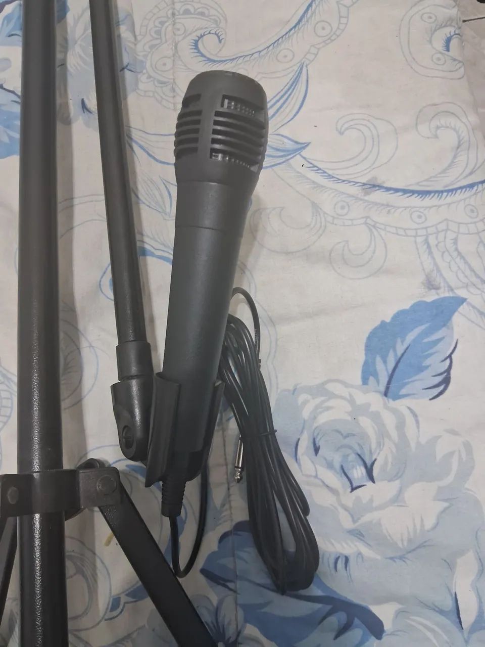 Suporte tripé e Microfone451967401843107841