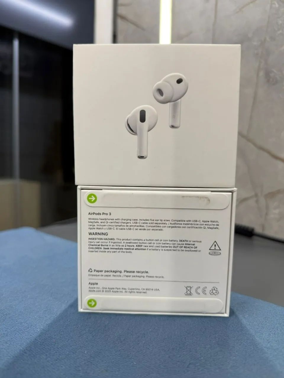 Fone Bluetooth Apple - AirPods Pro 3 USB-C - Branco ( Com