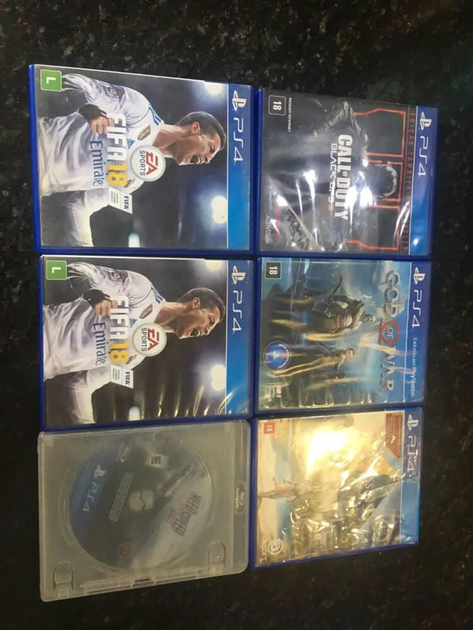 Vendo Ps4 com 6 jogos  - Foto 2