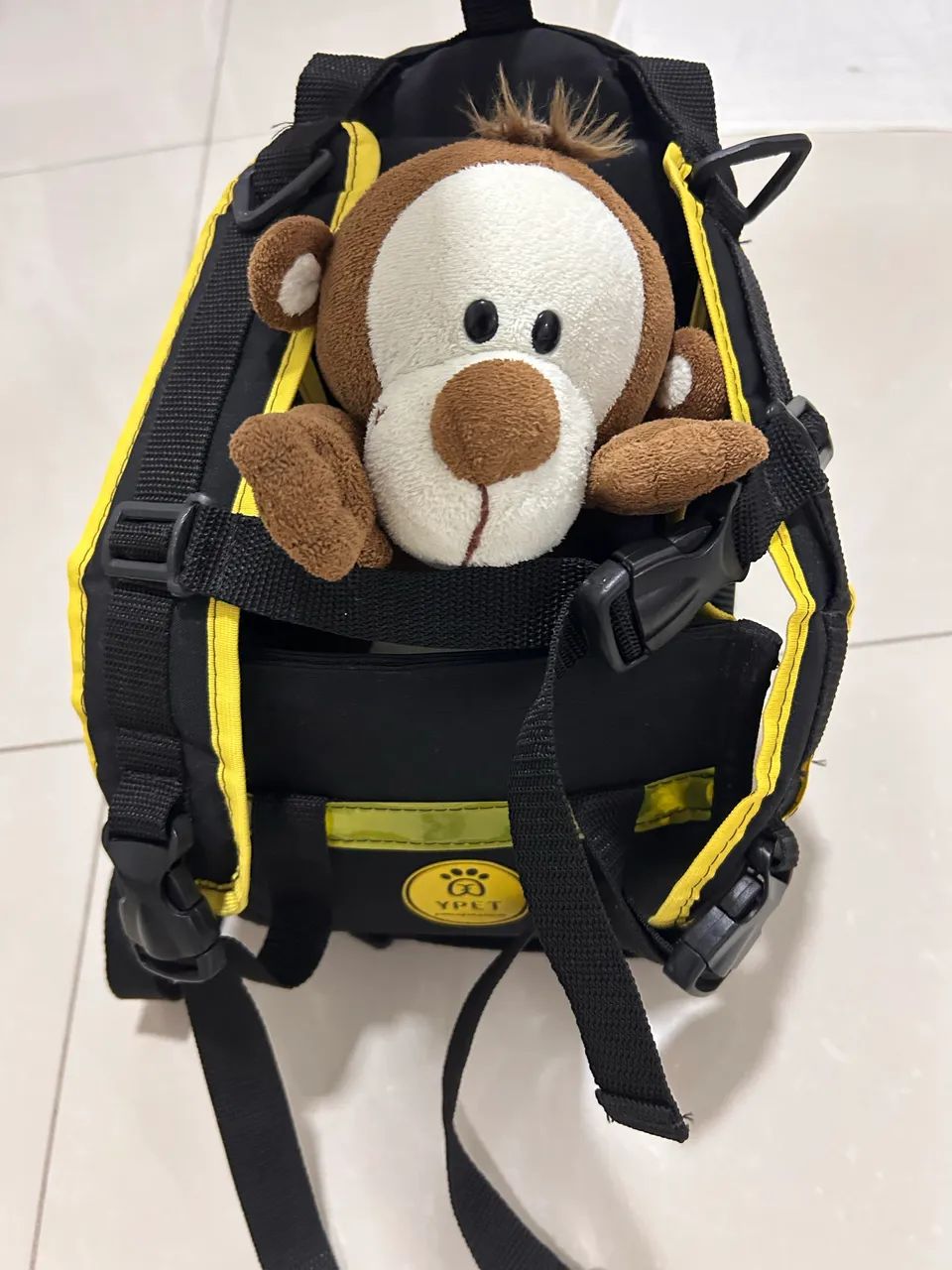 Yellow pet mochila para cães  - Foto 3