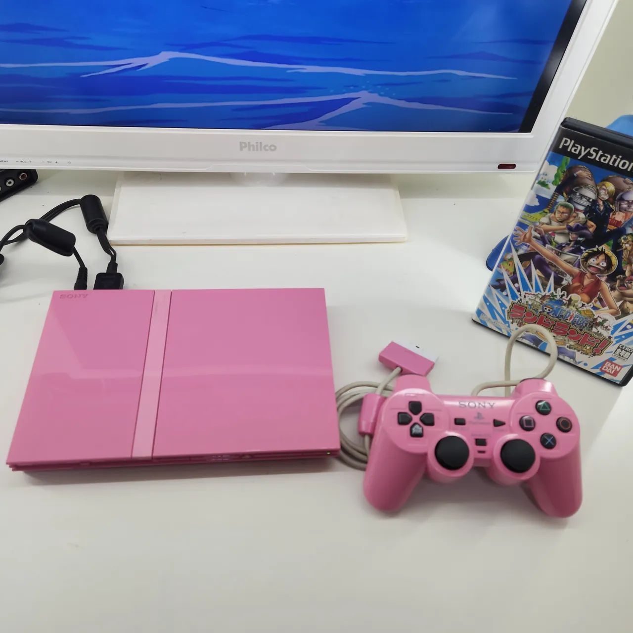 Playstation 2 pink original  - Foto 2