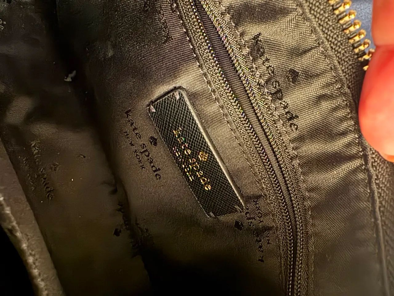 Bolsa kate spade preta  - Foto 4