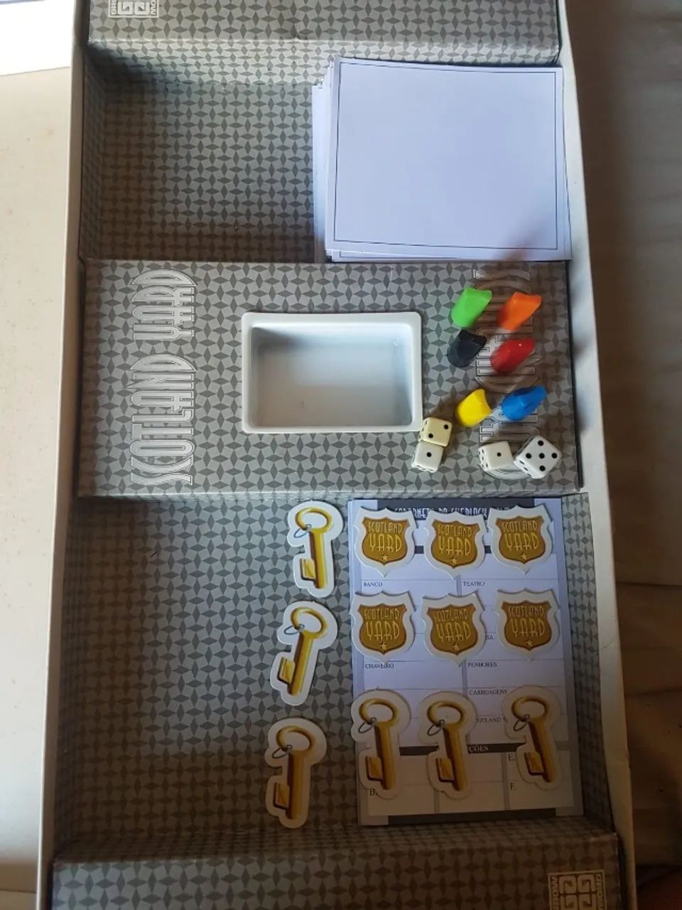 Jogo Scotland Yard RELÍQUIA