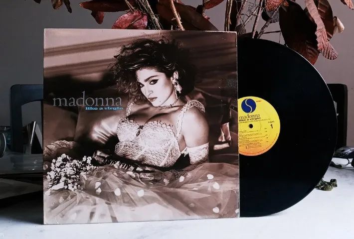 LP Vinil Importado - Madonna - Like a Virgin com encarte