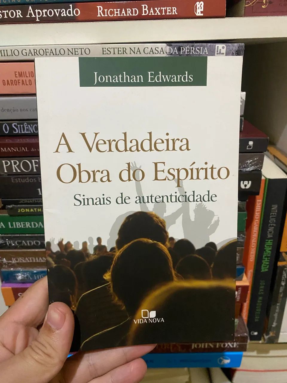 Livro A verdadeira Obra do Espírito Santo- Jonathan Edwards 