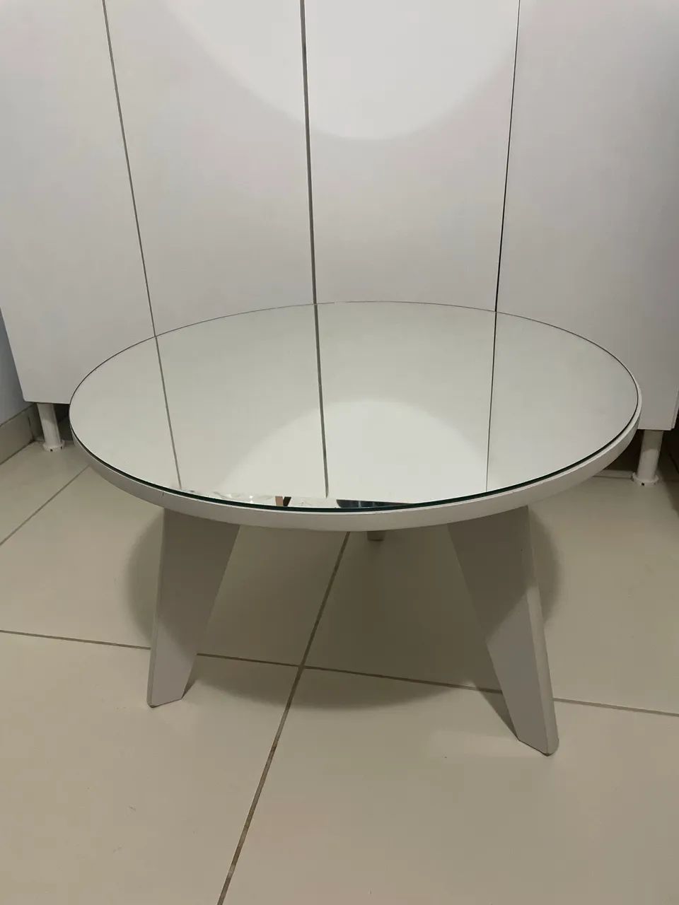 Mesa de centro redonda com espelho  - Foto 5