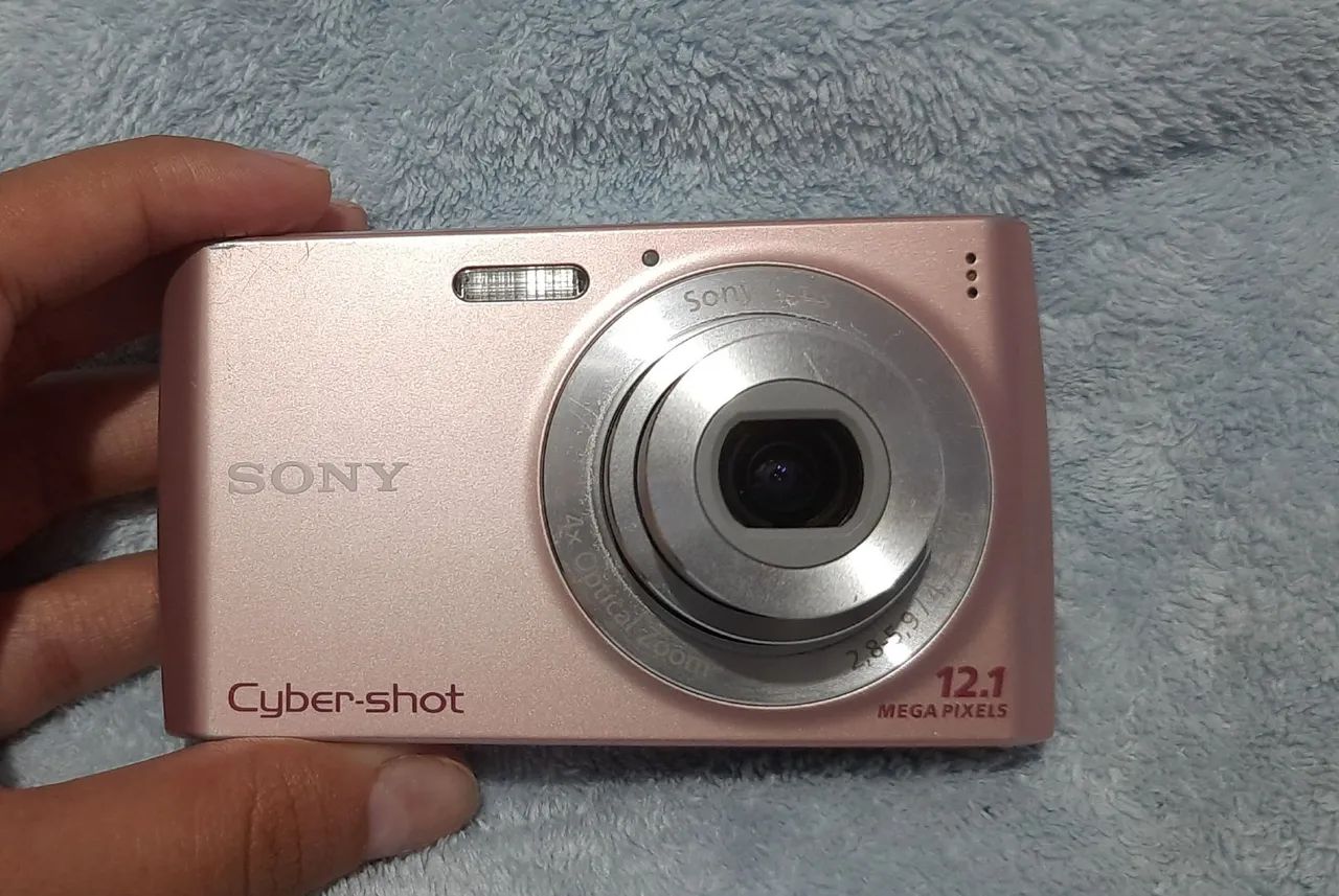 Câmera Sony Cyber-shot 12.1 MP - Completa e Funcionando