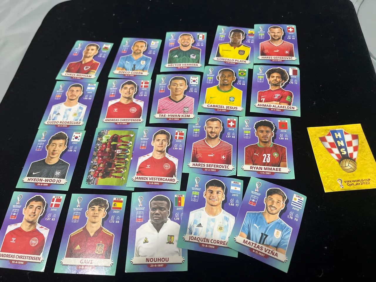 Figurinhas da copa 2022