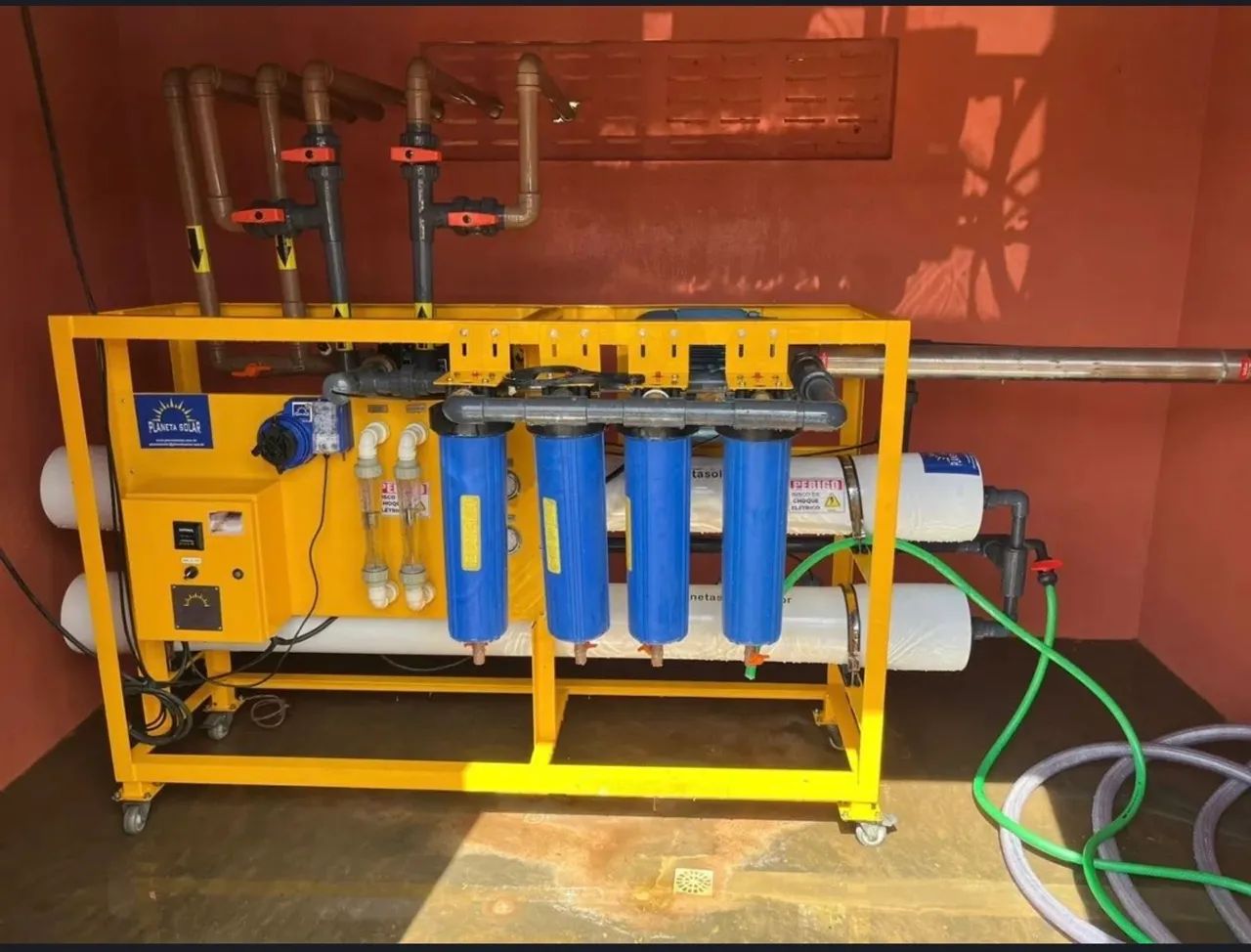 Osmose reversa industrial (dessalinizador)