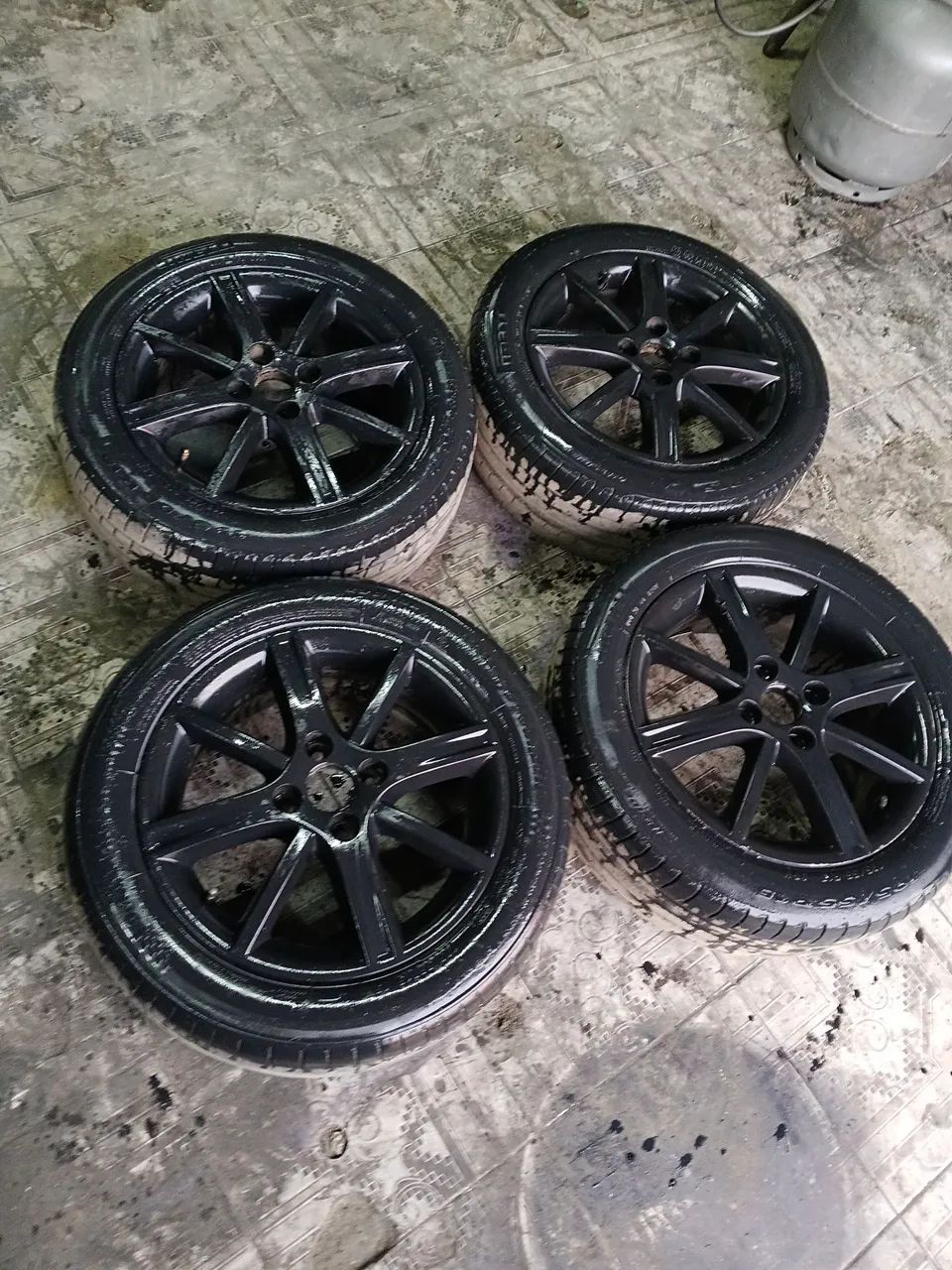 Rodas 15 Renault Sandero GT Line ac trocas  - Foto 4
