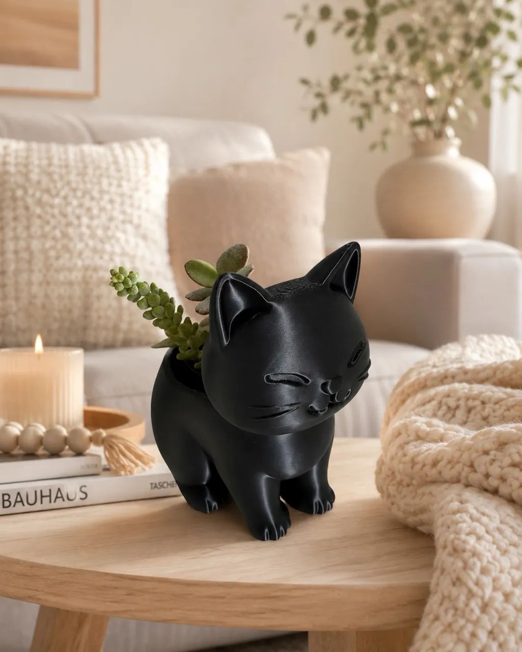 Vaso Gatinho para Suculenta - Foto 3