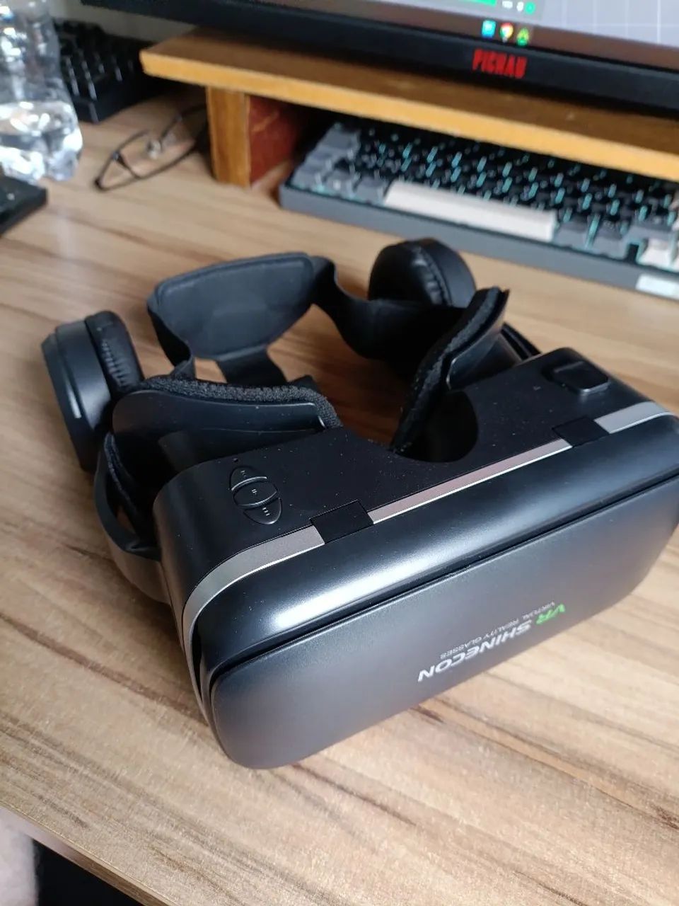 OCULOS VR + Joystick (envio com caixa original) - Foto 3