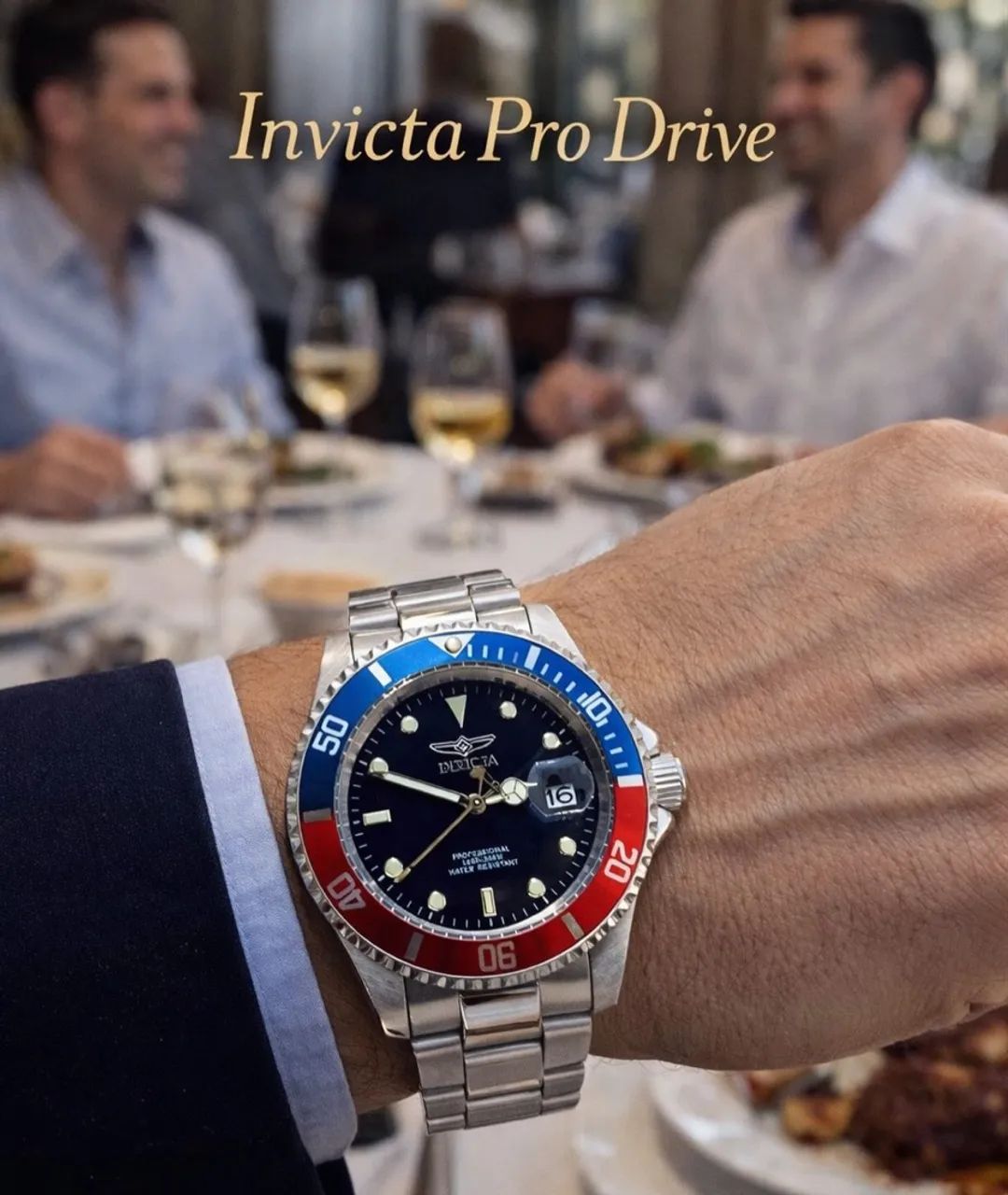 Invicta Pro Drive 22019 Quartz mecânico 
