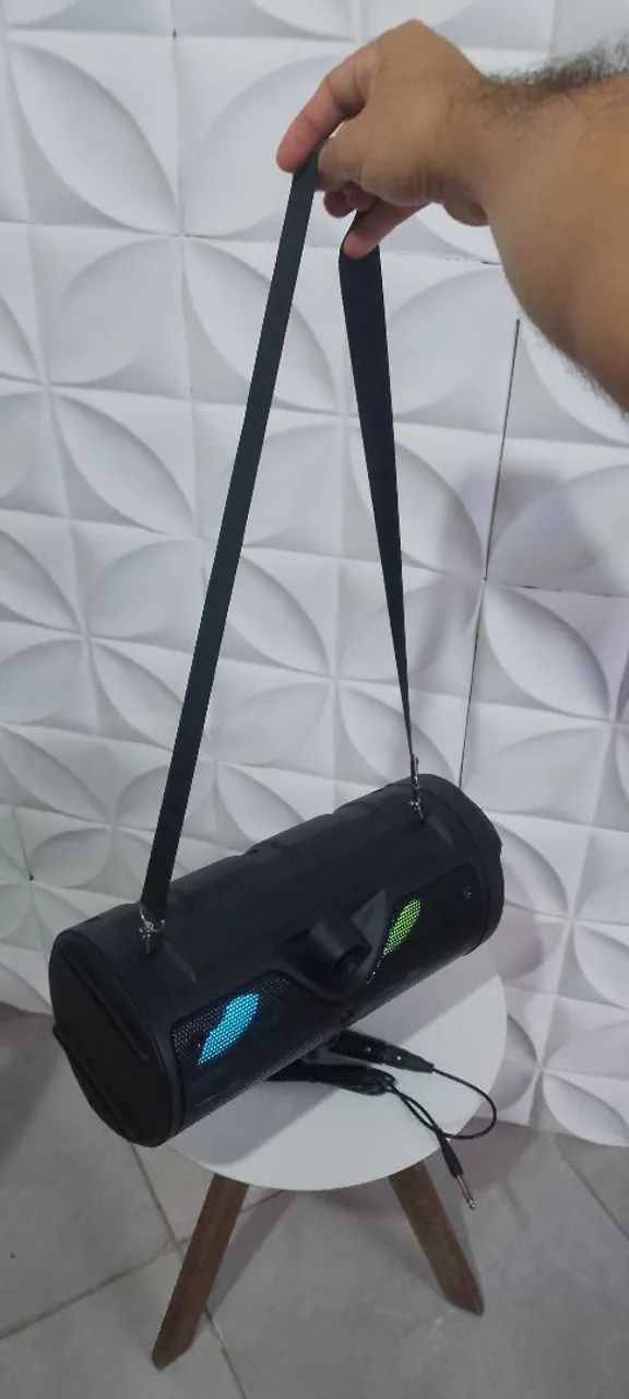 Som com controle,microfone com garantia de 6 meses - Foto 4