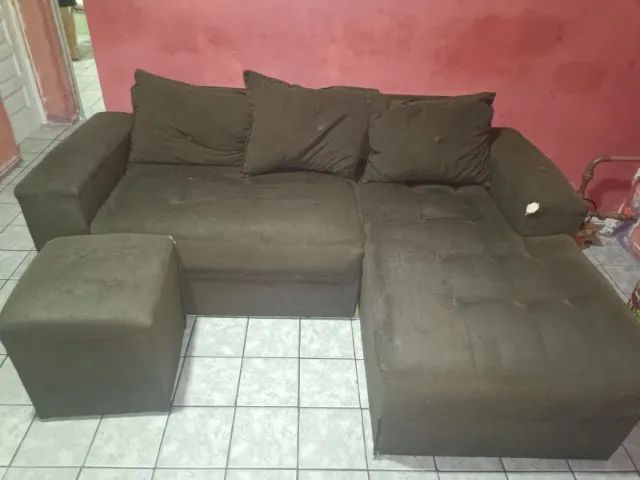 vendo sofá 3 lugares - Foto 2