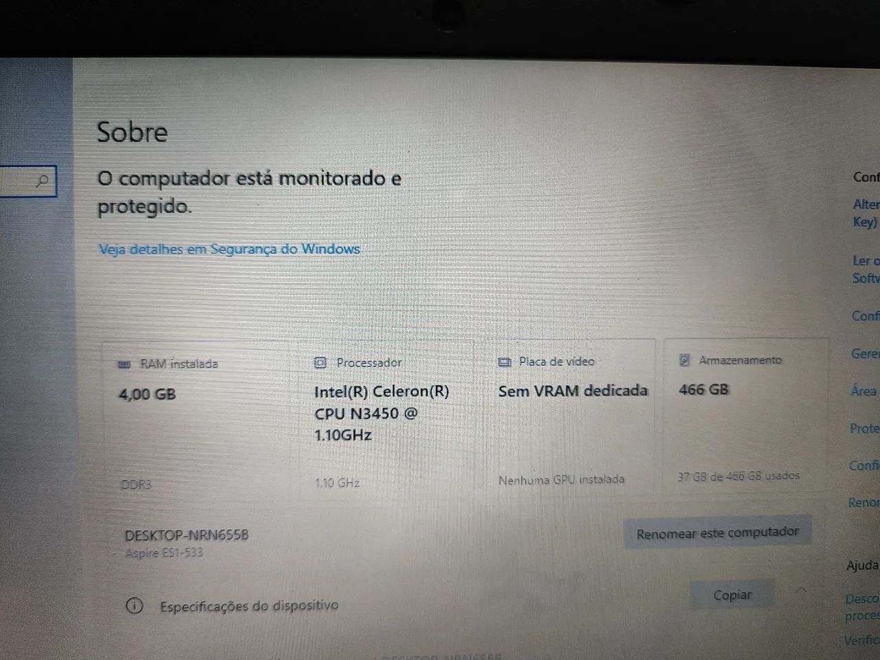 Notebook Acer Intel Celeron - Foto 4