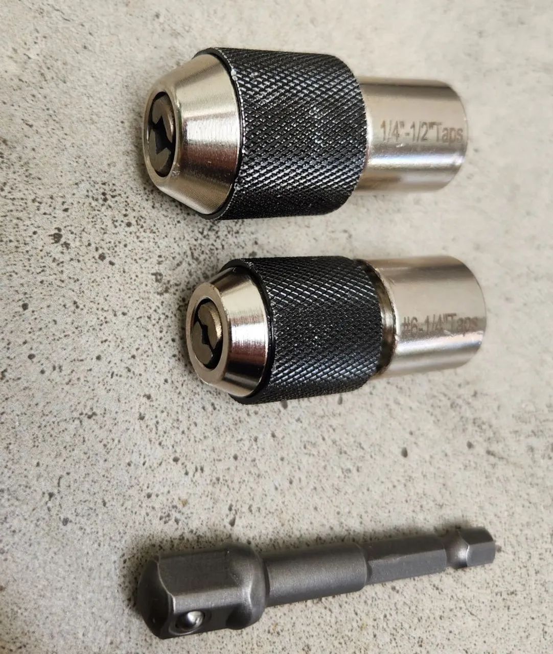 Kit 2x vira macho encaixe 3/8