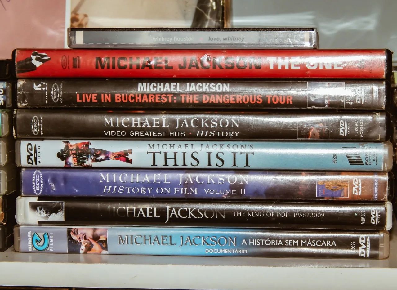Coleção inédita do Michael Jackson. - DVD, Blu-Ray e Vídeo Cassete