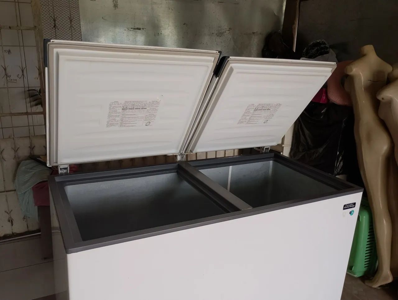 Freezer horizontal Esmaltec 2 portas