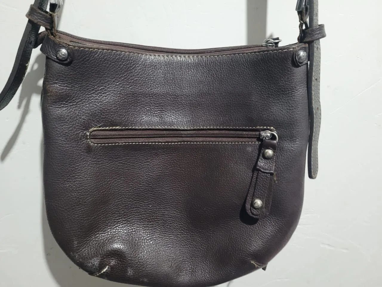 Bolsa de couro média Anahavana  - Foto 2
