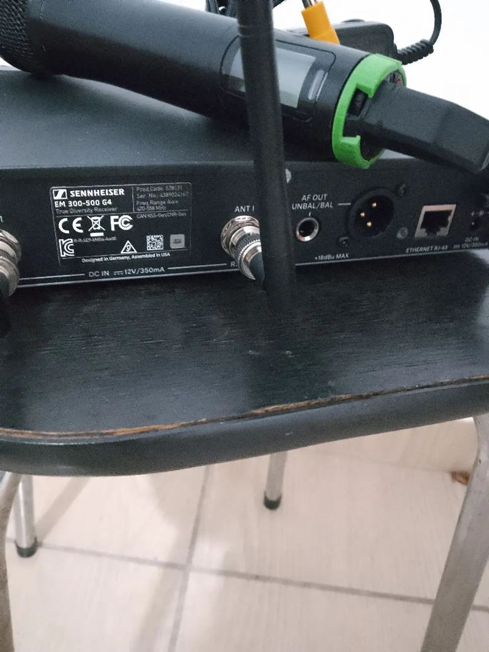 Microfone Sennheiser G4 sem fio - Foto 4